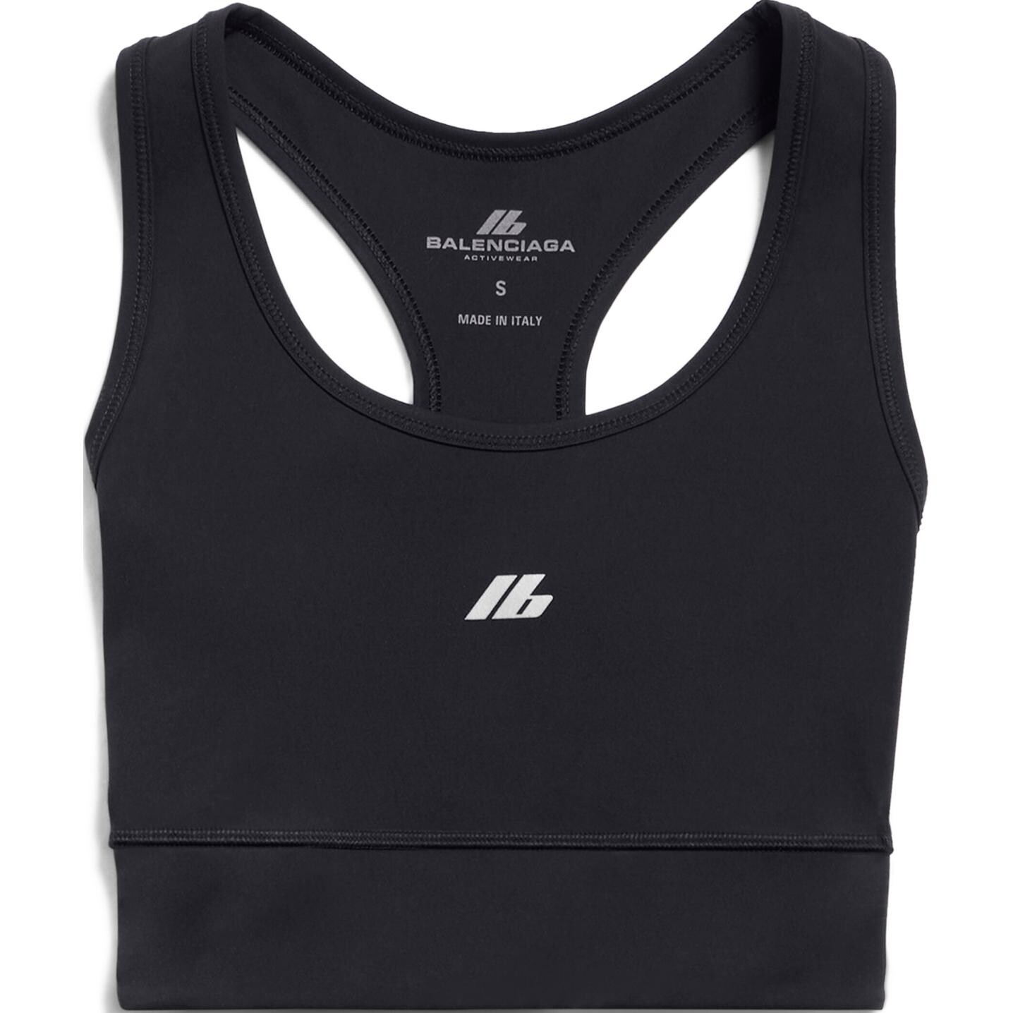 

Топ спортивный Balenciaga, черный