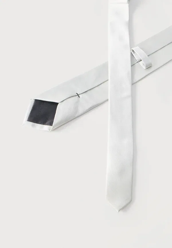 Галстук Calvin Klein Slidell solid tie, оливковый — фото 2