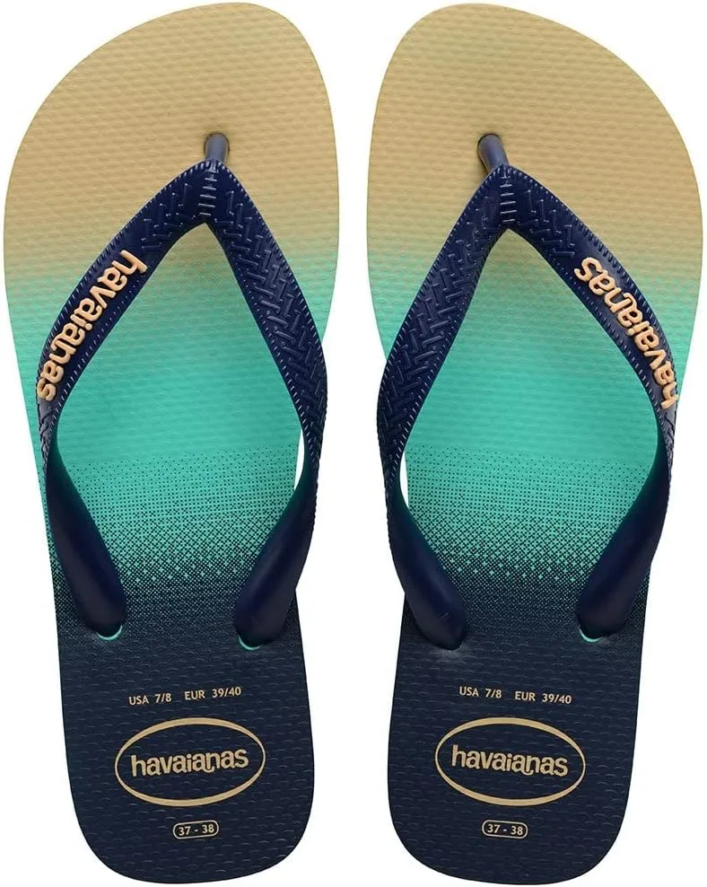 Havaianas Top Fashion - шлепанцы, зеленый — фото 4