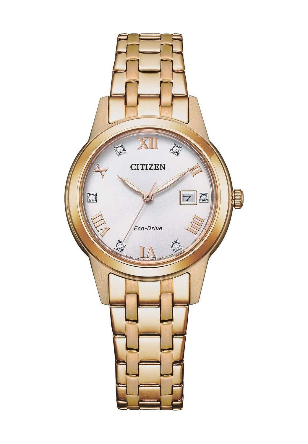 

Женские часы FE1243-83A CITIZEN, цвет Roségold
