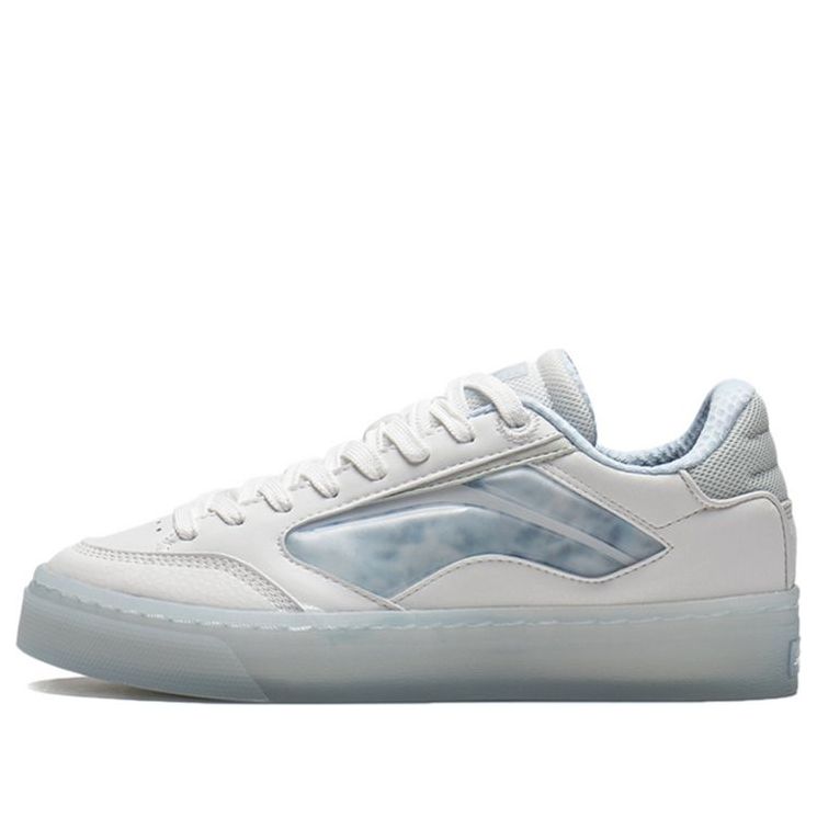 Кеды (WMNS) Li-Ning 180 Low Cozy Skateboarding Shoes Frost White, белый