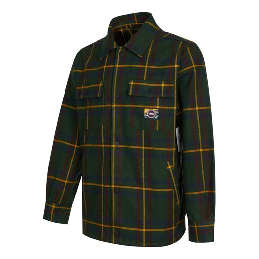 

Куртка men's contrasting colors plaid jacket green Vans, зеленый