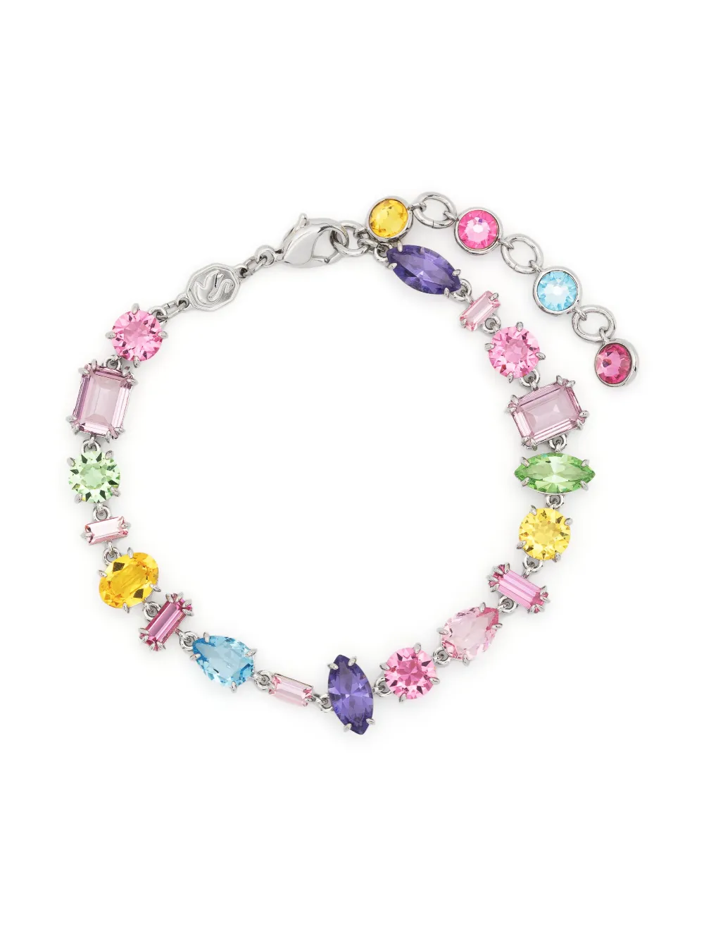 

Браслет Gema с кристаллами Swarovski, серебряный
