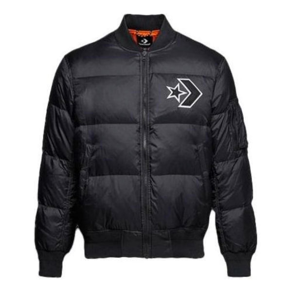 

Куртка down jacket 'black white' Converse, черный