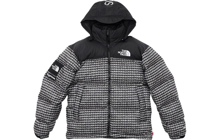 

Пуховик унисекс Supreme, Красный