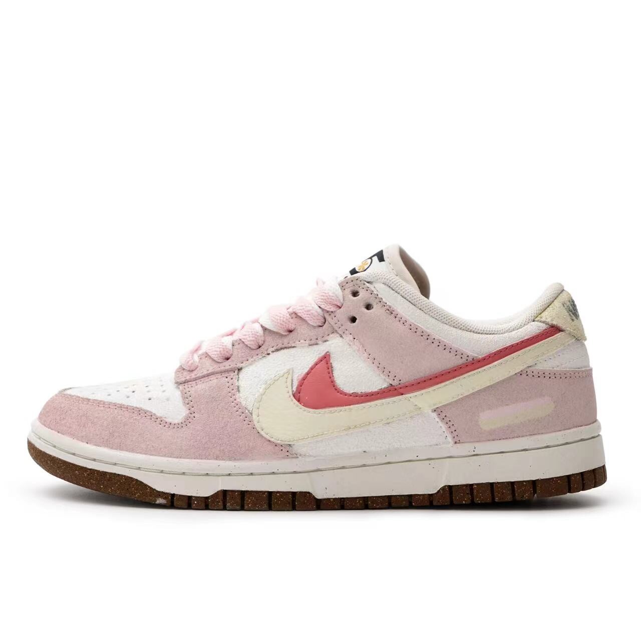 

Кроссовки для скейтбординга Dunk женские, низкие, красный Nike