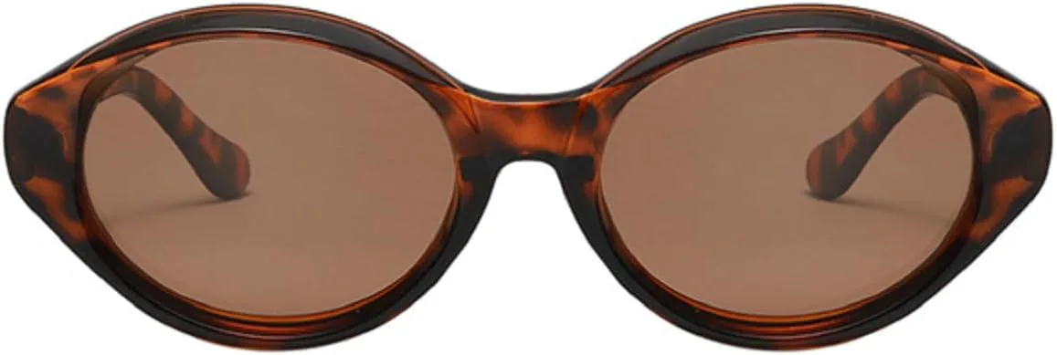 

Женские солнцезащитные очки Melrose Fashion, роскошные овальные солнцезащитные очки в стиле ретро, ​​защита от ультрафиолета UV400, артикул 77142, Leopard