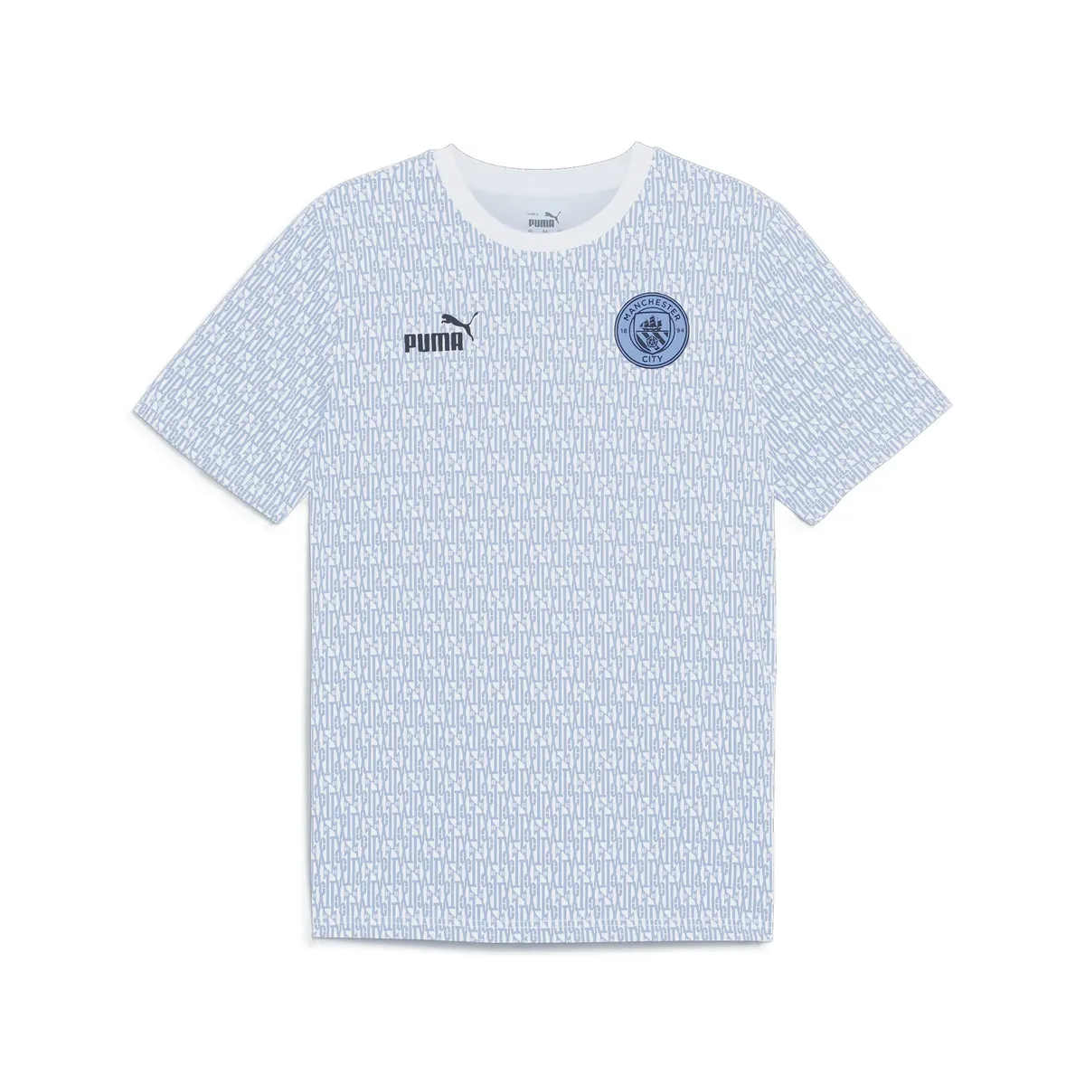 

Футболка PUMA "Футболка Manchester City ftblCULTURE с мужским принтом по всей поверхности", белый