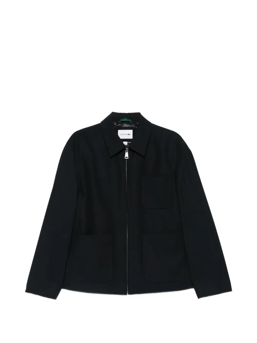 Куртка на молнии Lacoste, черный