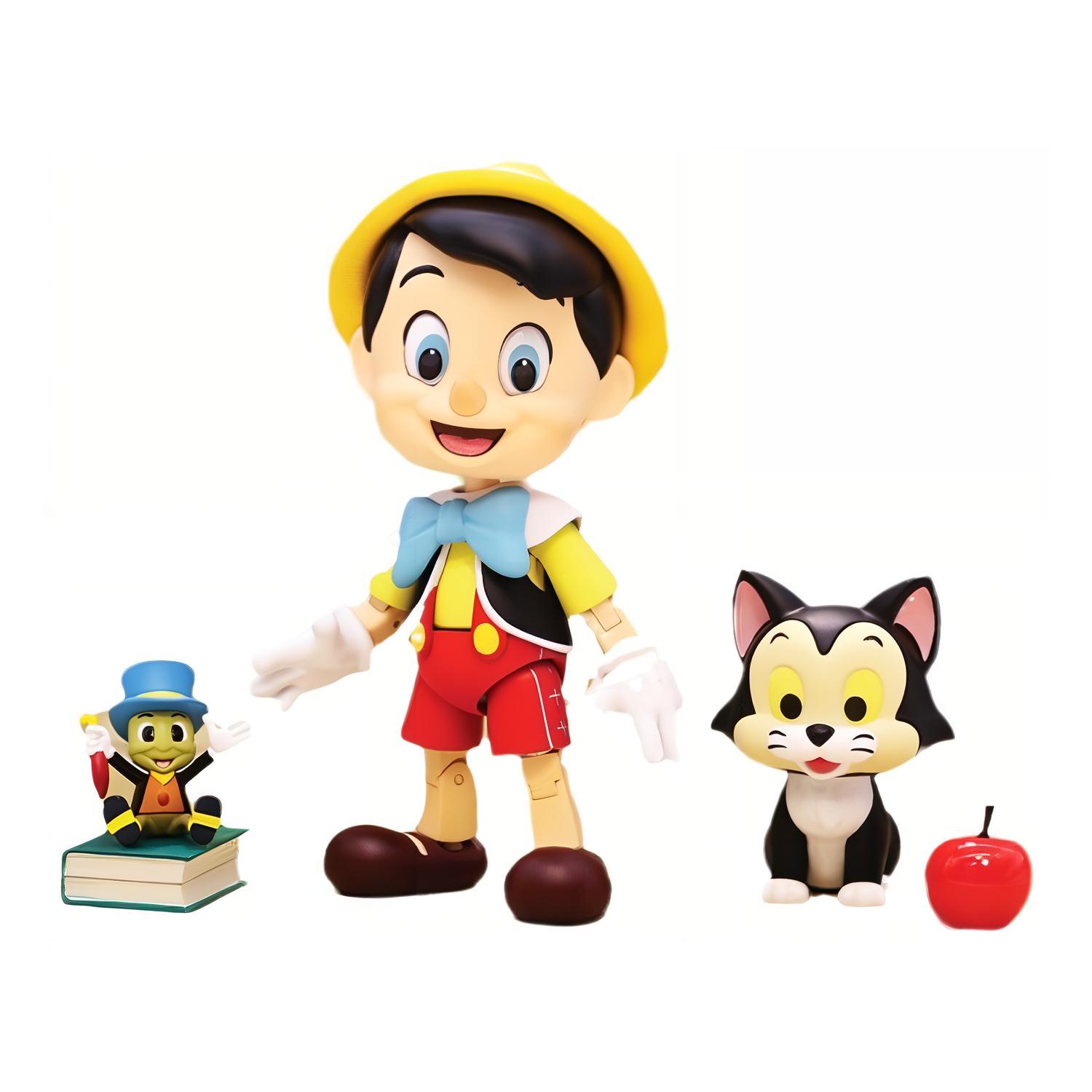 

Фигурка крикетистов из мультфильма «Приключения Пиноккио», 15 см, из сплава Herocross, hmf #082 alloy puppet set