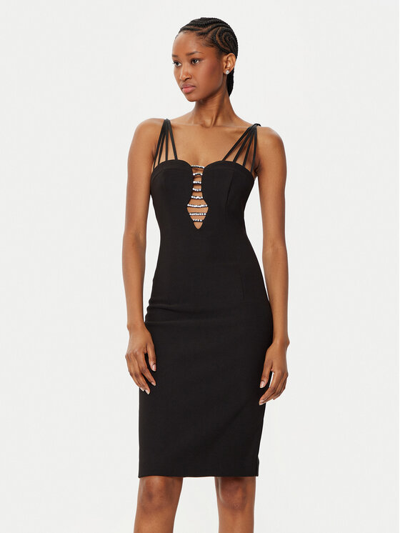 

Коктейльное платье облегающего кроя 5RGK72 6869Z Marciano Guess, черный