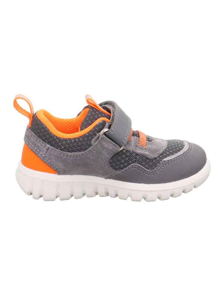 Superfit Кожаные кроссовки "Sport7 Mini" светло-серого цвета — фото 2