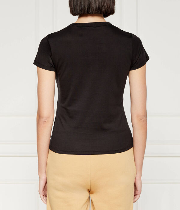 Футболка Calvin Klein Slim Fit, черный — фото 4