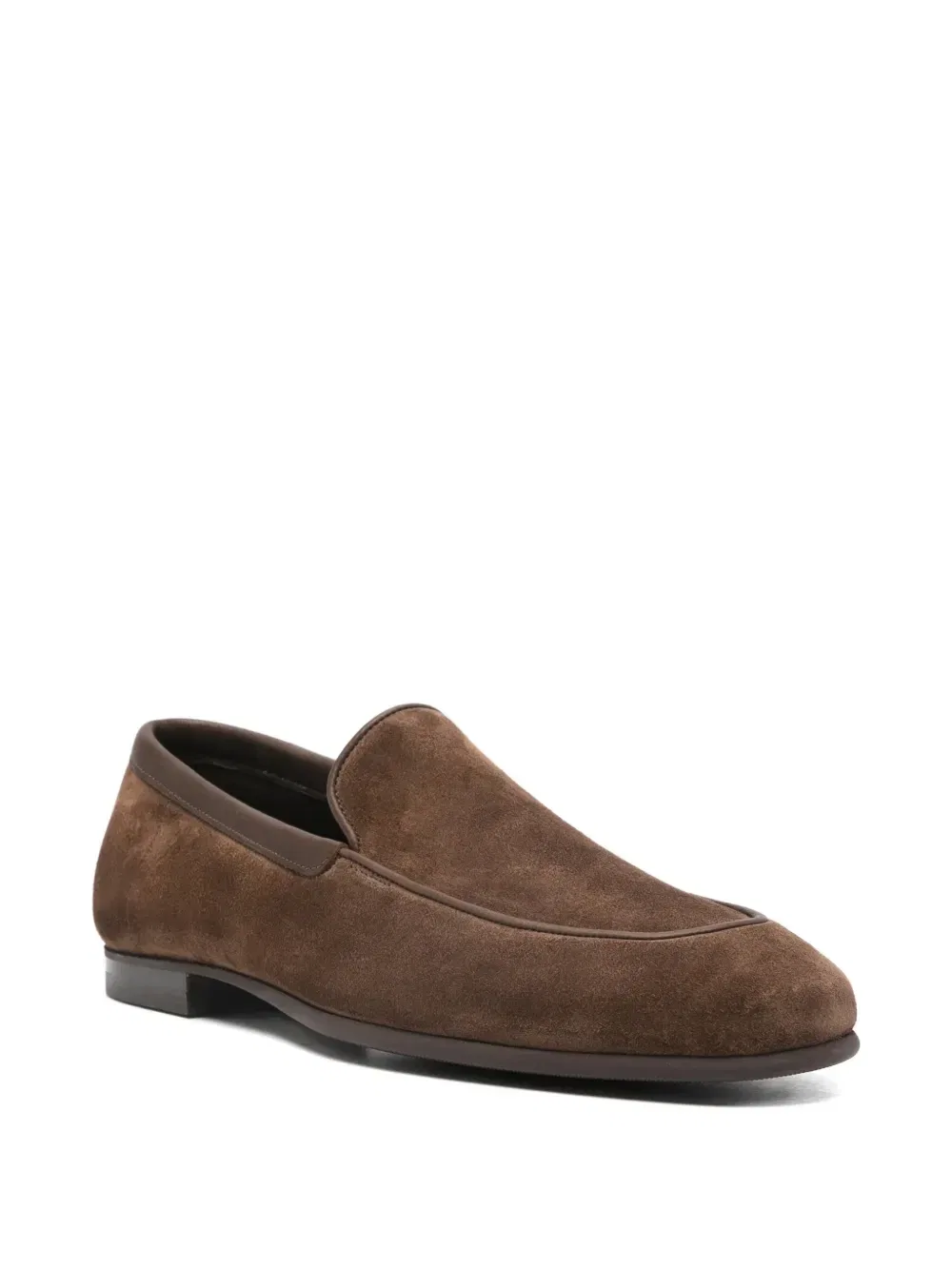 Кожаные лоферы John Lobb, коричневый — фото 2