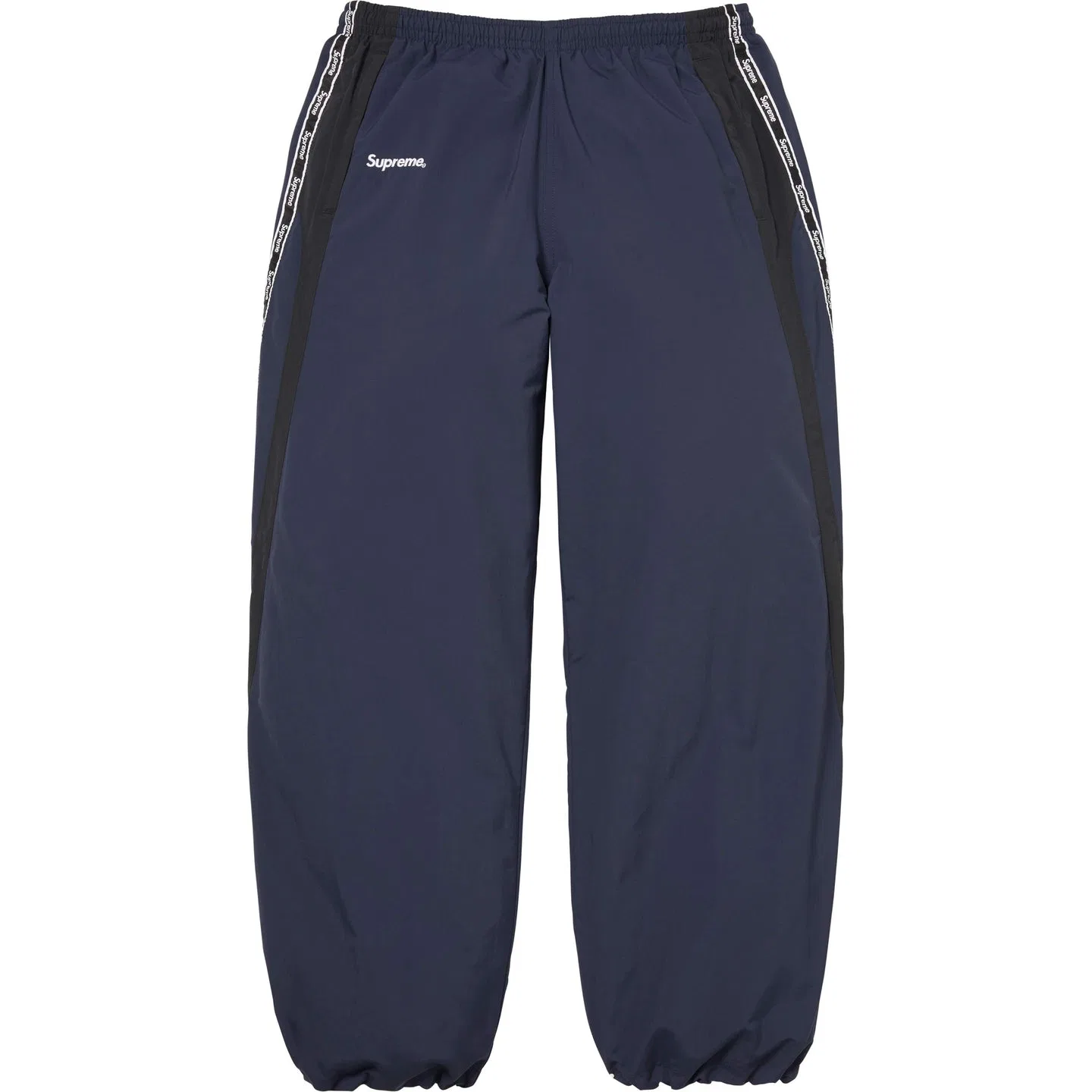Трикотажные спортивные штаны Supreme SS26 WEEK12 Logo Taping Track Pant
