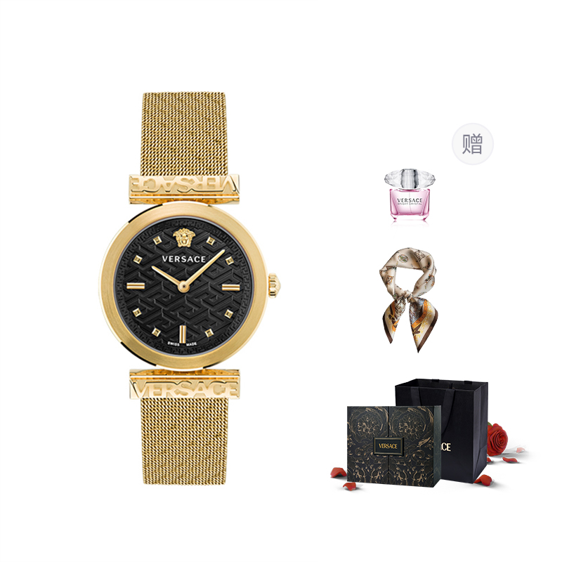 

VERSACE Часы Regalia 34mm, Black Dial