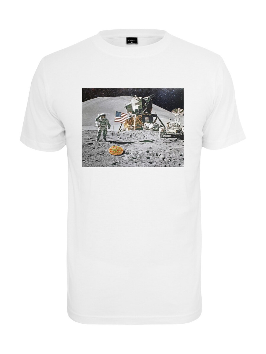 

Рубашка Mister Tee Pizza Moon, белый