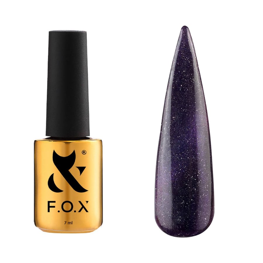 

Гибридный гель-лак для ногтей FOX Cat Eye Galaxy 004, 7 мл