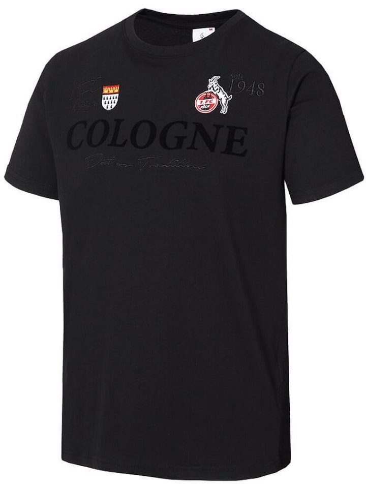 

Футболка Black Way черного цвета Fußballverein 1. FC Köln, Черный, Футболка Black Way черного цвета Fußballverein 1. FC Köln