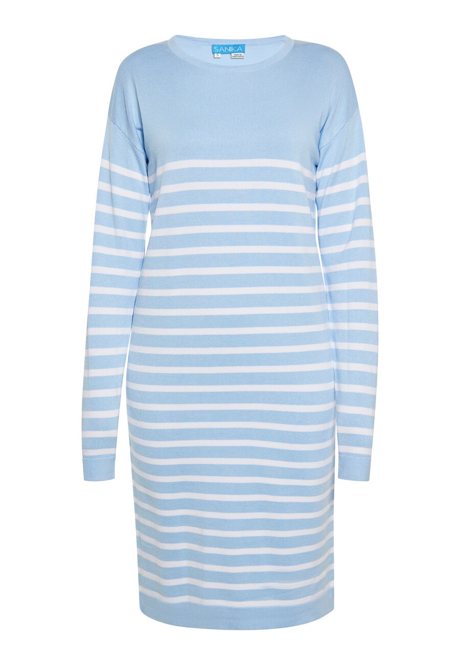 

Вязаное платье SANIKA Knitted dress, светло-синий