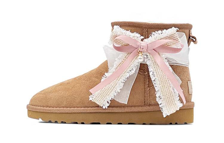 

Ботинки UGG CLASSIC MINI Snow Boots Women's Brown