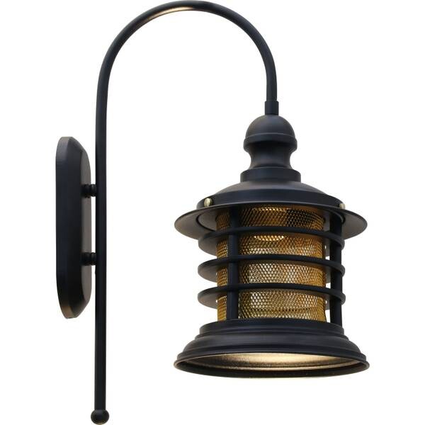 

Настенный светильник Bamyum W-Champion Vintage Lampe цвет esche schwarz dekor/kupfer