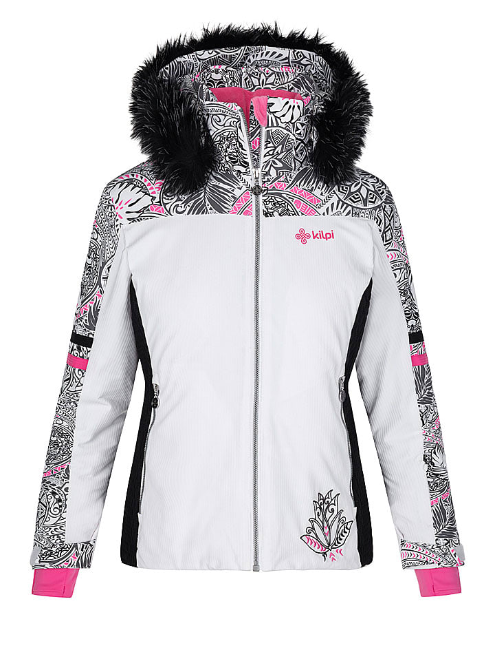 

Лыжная куртка Lena Kilpi, цвет weiß/schwarz/pink