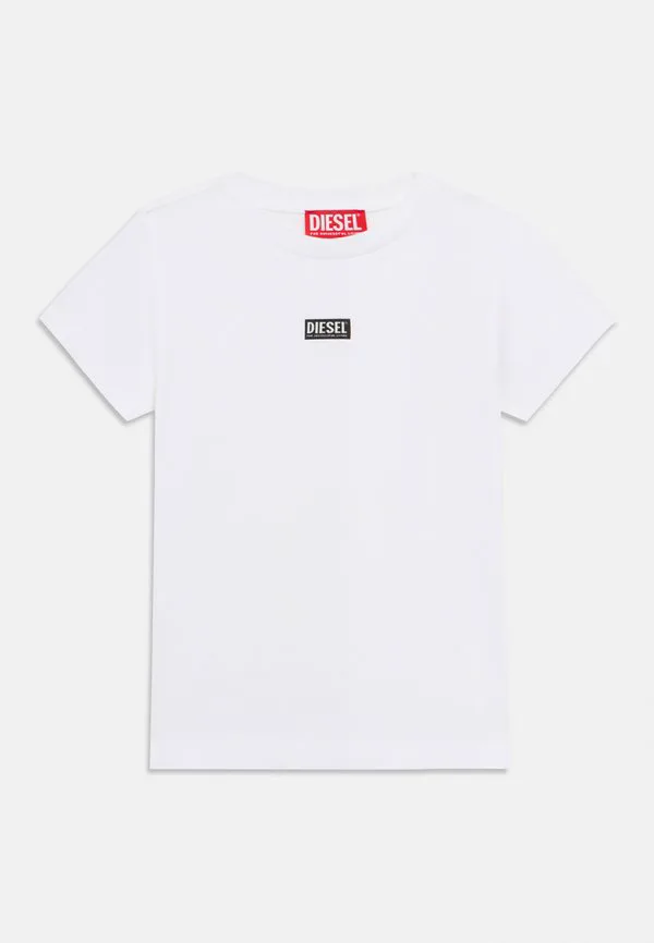 Базовая футболка унисекс Diesel, Bianco