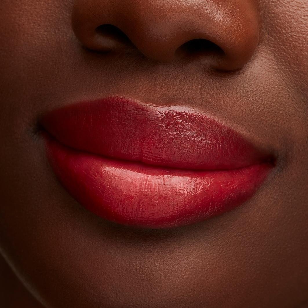 Помада для губ lustreglass lipstick Mac, cockney, вес 3 гр. — фото 4