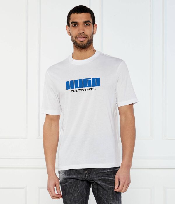 

Футболка newromi Regular fit Hugo Blue, белый