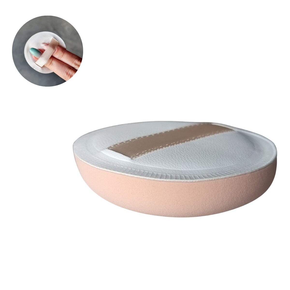 

Deni Carte, Губка для пудры Puff, мягкая для косметического нанесения Puff