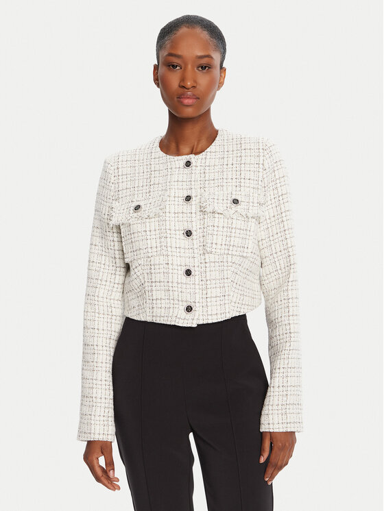 

Демисезонная куртка regular fit W5YN44 WHDB2 Guess, белый