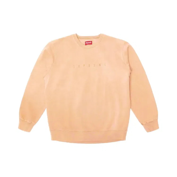 Свитшот Supreme Overdyed Crewneck, розовый