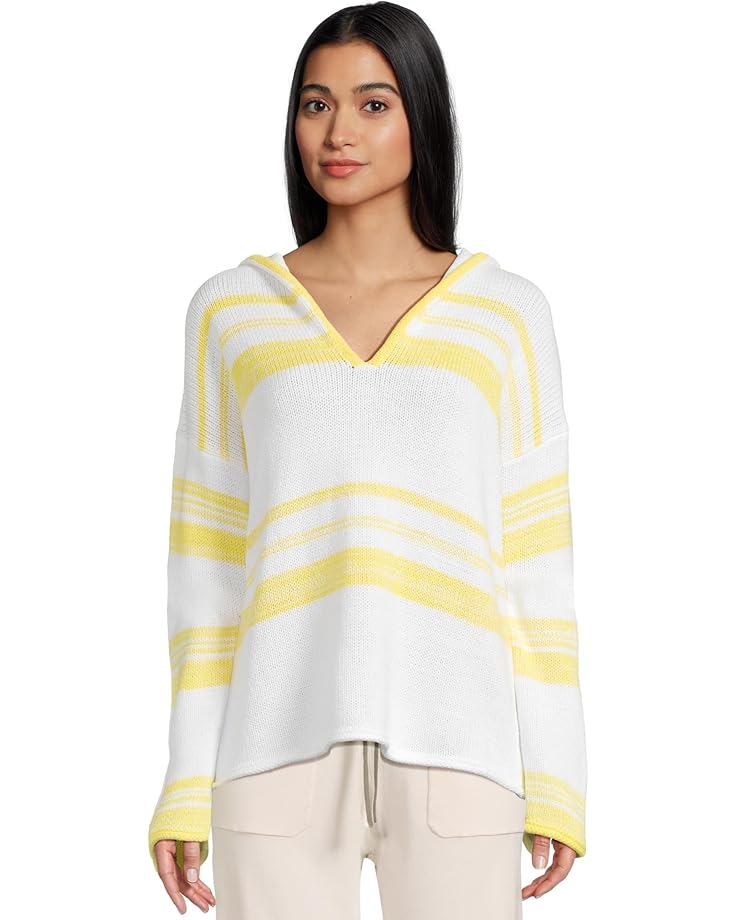 

Свитер Splendid Blondie Hooded Sweater, цвет White/Buttercup
