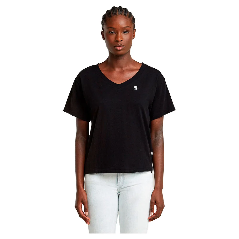 

Футболка G-Star Open Relaxed short sleeve v neck, черный
