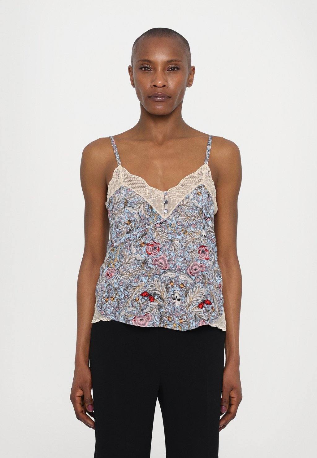 

Топ CYOKO SOFT BRITISH FLOWERS Zadig & Voltaire, мультиколор