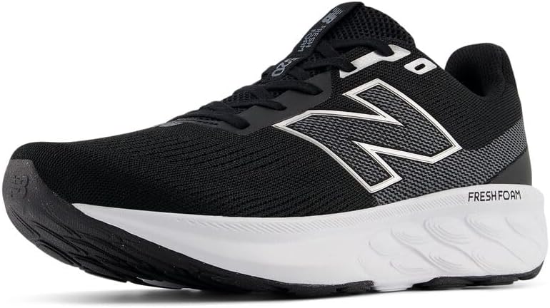 

New Balance Кроссовки mens Fresh Foam 520 V9, Black/Castlerock/Silver Metallic