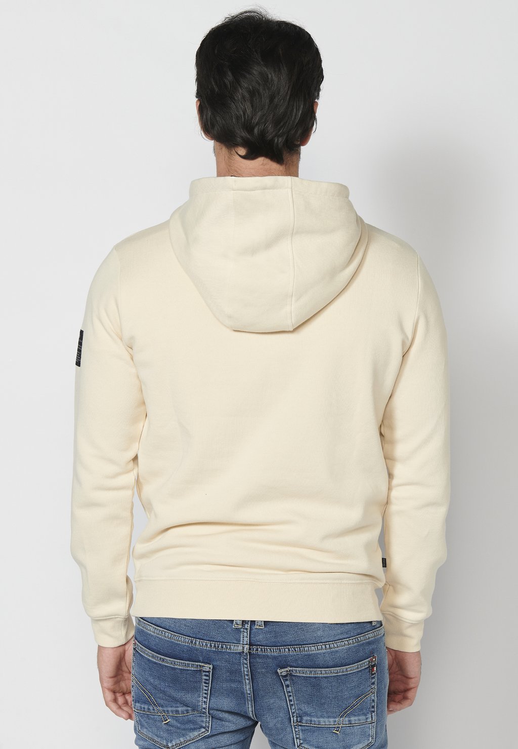 

Толстовка с капюшоном Koroshi, молочный