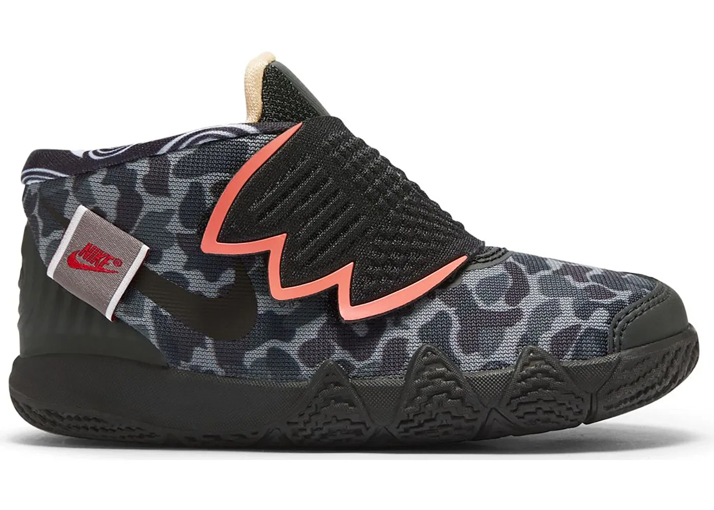 Детские кроссовки с высоким верхом Nike Kybrid S2 Nike, Black/Atomic Pink-Black