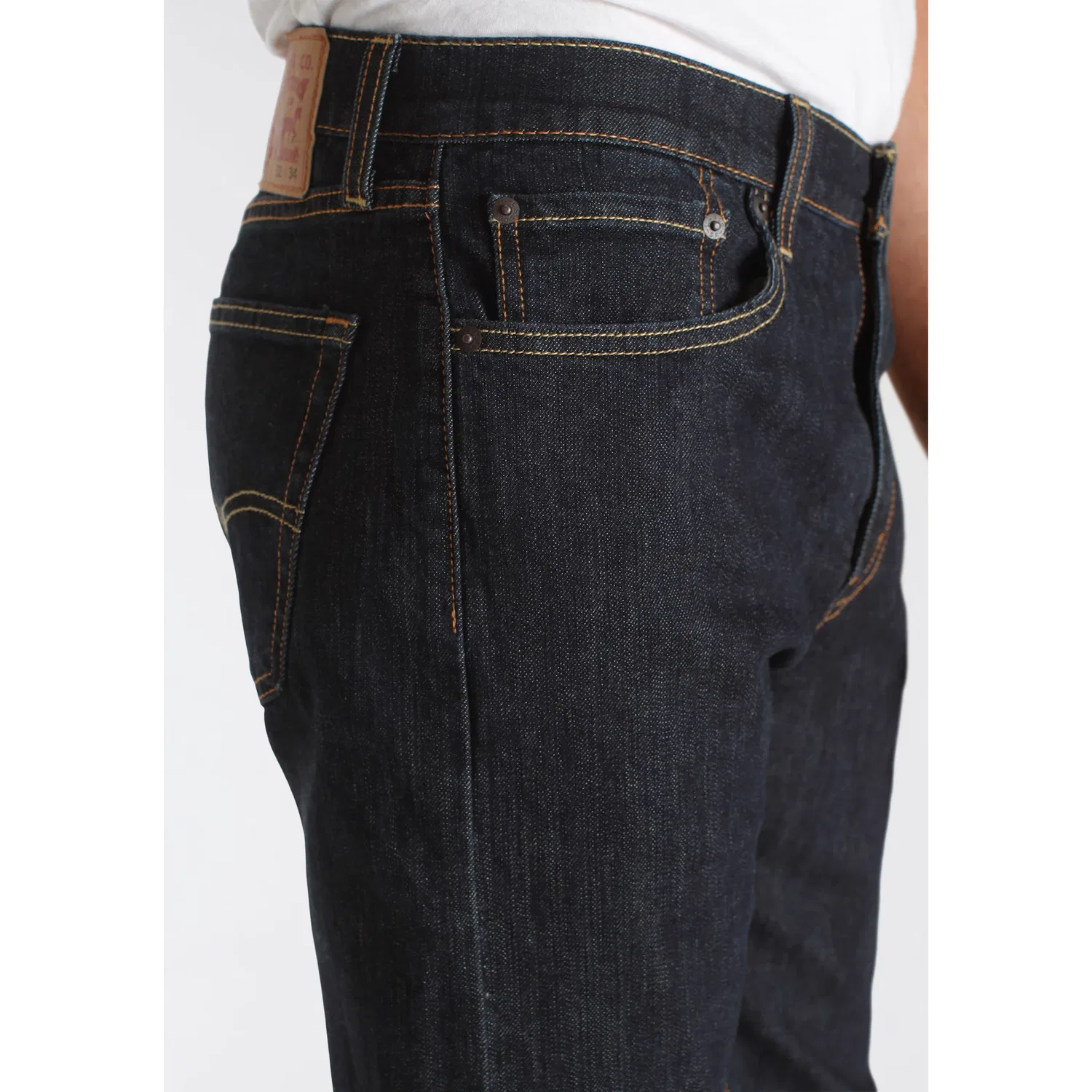 Мужские прямые джинсы Regular Fit Levi's, Dark Rinse — фото 4