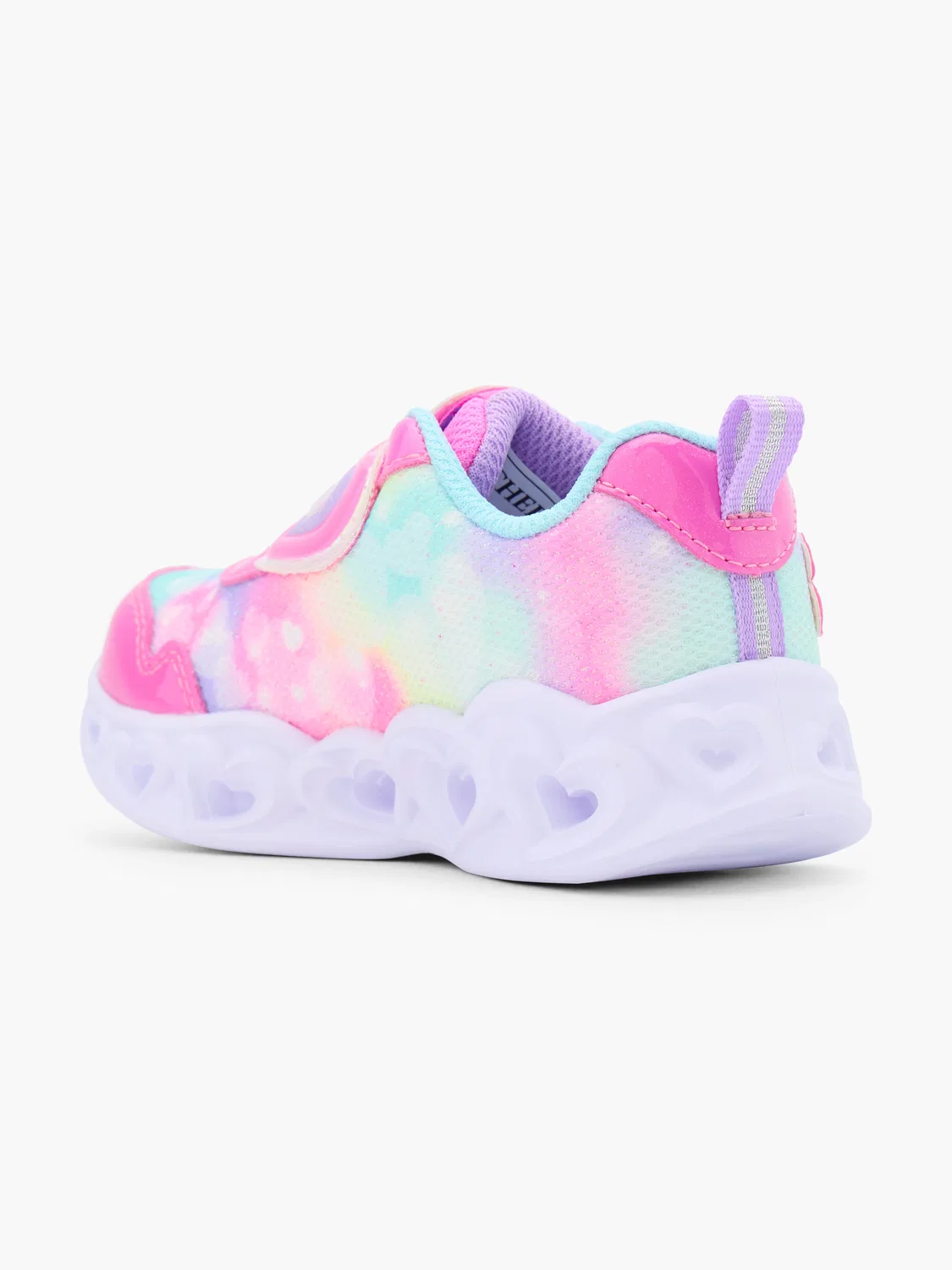 Детские кроссовки со светодиодами Skechers, розовый — фото 3