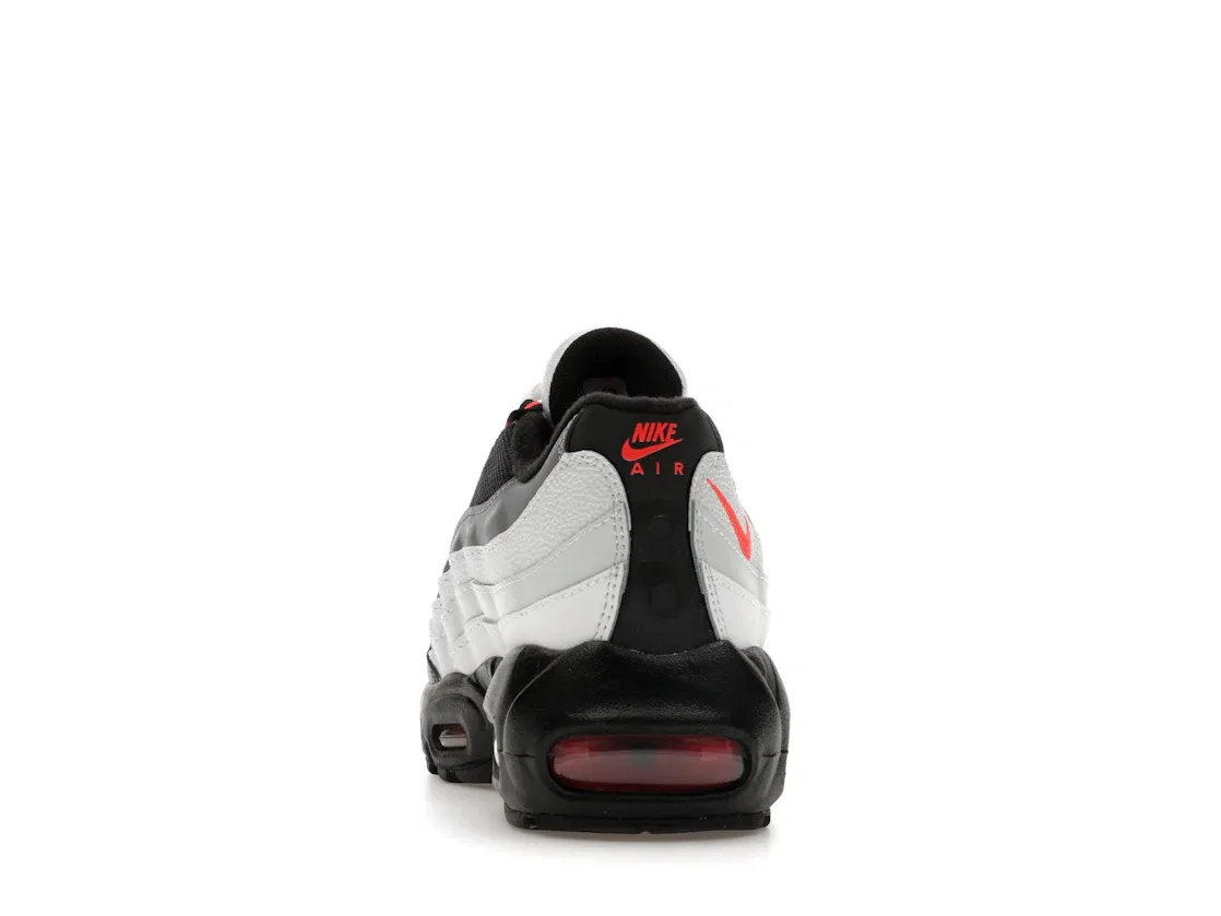 Детские кроссовки Lifestyle Nike Air Max 95 Recraft, White/Infrared 23 — фото 4