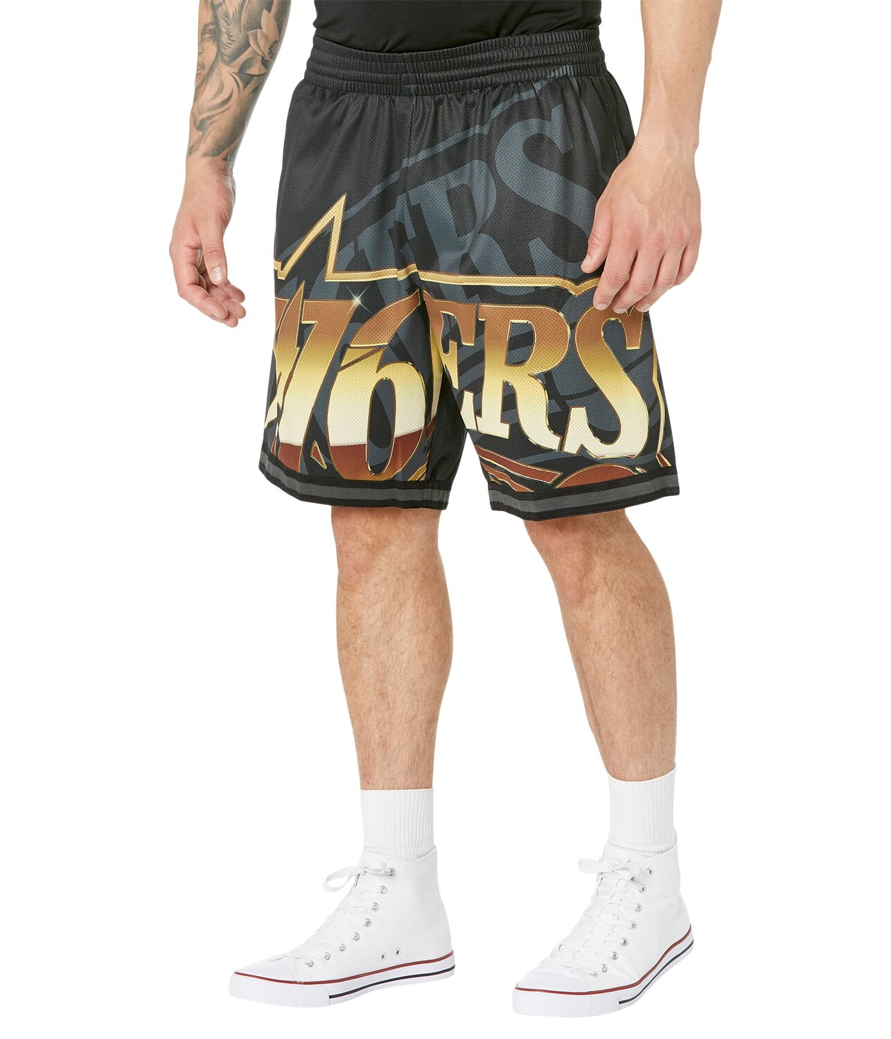 

Шорты Mitchell & Ness, NBA Big Face 4.0 Fashion Shorts 76ers