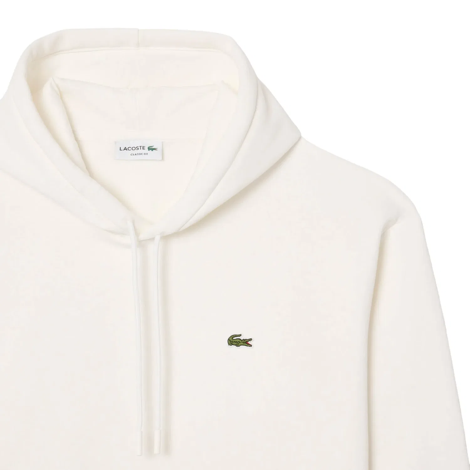 Свитшот белый Lacoste, белый — фото 3