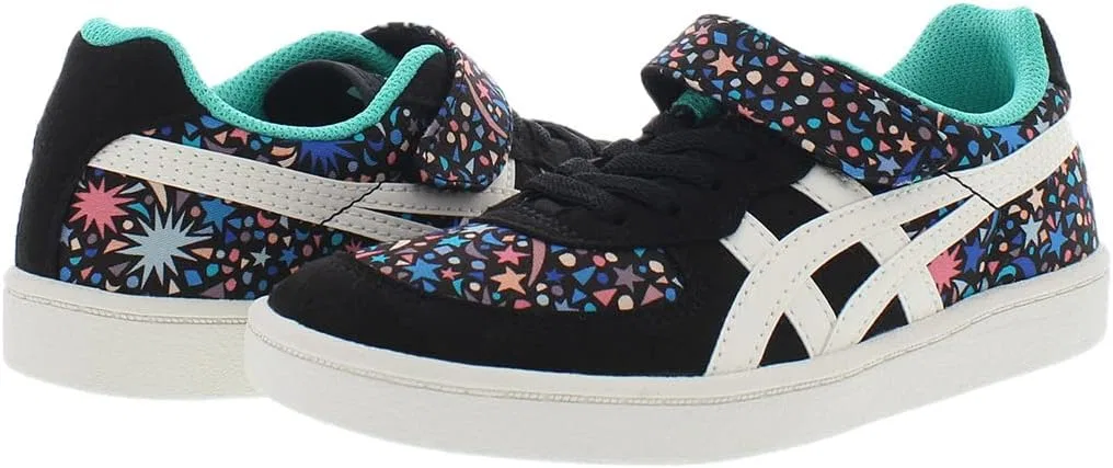 Детские кроссовки для мальчиков Onitsuka Tiger GSM Ps, Black/Multi-Black — фото 2