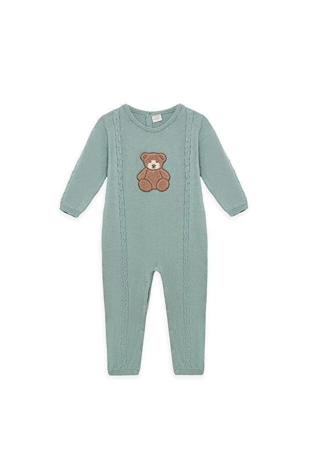 Детский комбинезон для мальчиков с длинным рукавом Layette, Green