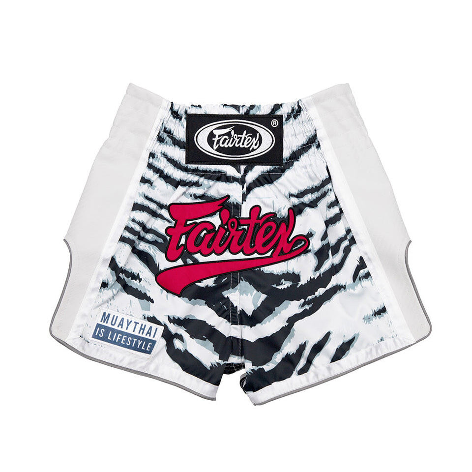 

Детские шорты для тайского бокса Fairtex BSK2103, размер 6-8 лет, белый