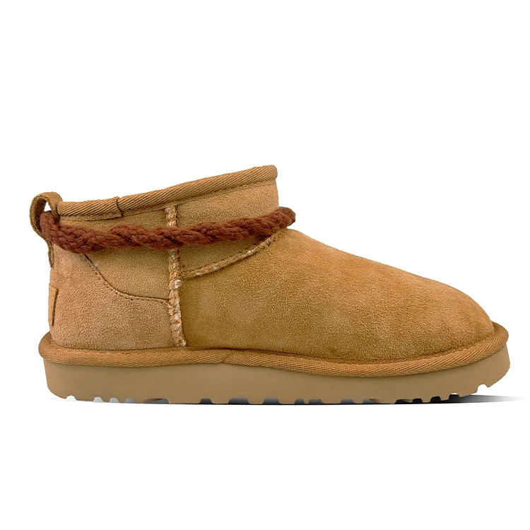 Ботинки короткие UGG, коричневый — фото 2