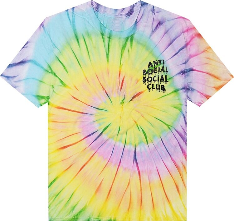 

Футболка Anti Social Social Club Mind Melt Tee 'Tie Dye', разноцветный, Желтый, Футболка Anti Social Social Club Mind Melt Tee 'Tie Dye', разноцветный