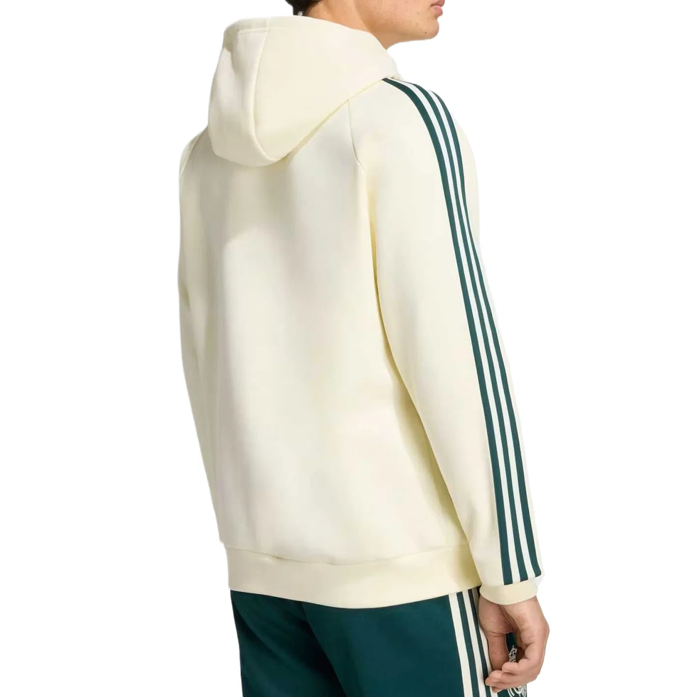 Мужская толстовка с капюшоном Adidas Originals, Ivory White — фото 4